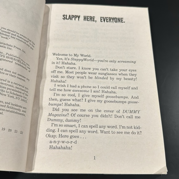 Goosebumps Slappyworld #6: The Ghost of Slappy by R.L. Stine - Paperback Novel - Picture 7 of 10